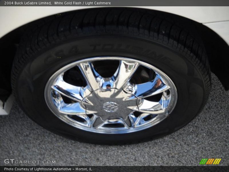 White Gold Flash / Light Cashmere 2004 Buick LeSabre Limited
