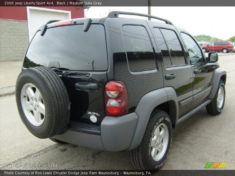Black / Medium Slate Gray 2006 Jeep Liberty Sport 4x4