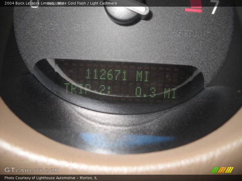 White Gold Flash / Light Cashmere 2004 Buick LeSabre Limited