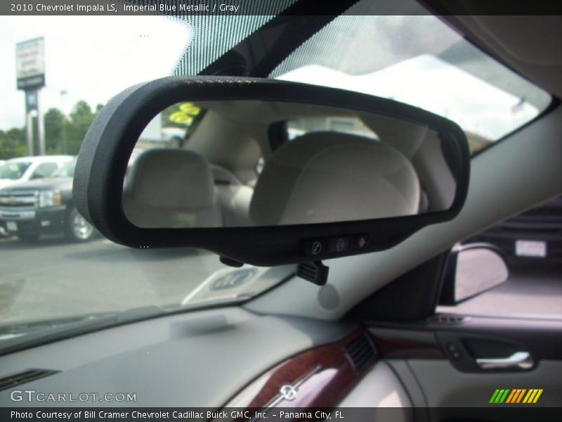 Imperial Blue Metallic / Gray 2010 Chevrolet Impala LS