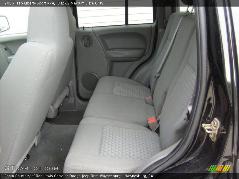 Black / Medium Slate Gray 2006 Jeep Liberty Sport 4x4