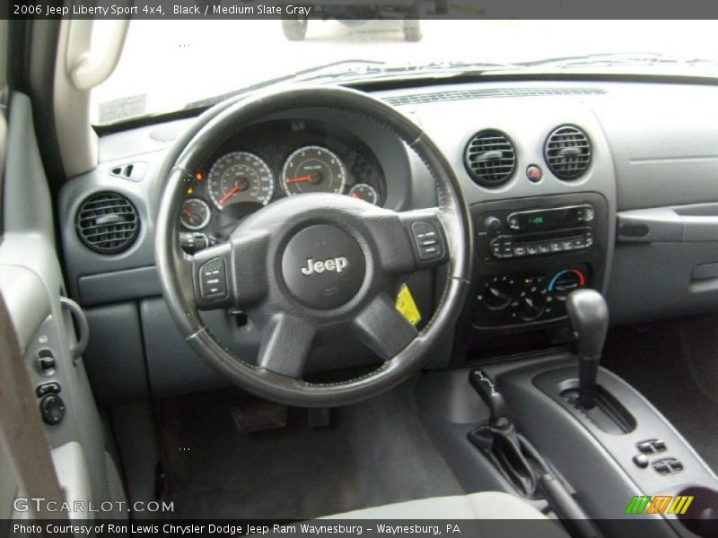 Black / Medium Slate Gray 2006 Jeep Liberty Sport 4x4
