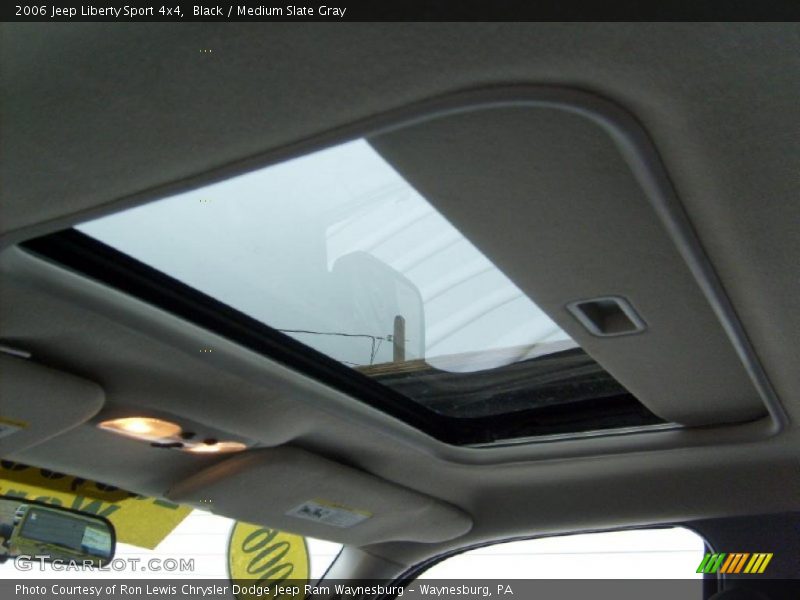 Black / Medium Slate Gray 2006 Jeep Liberty Sport 4x4