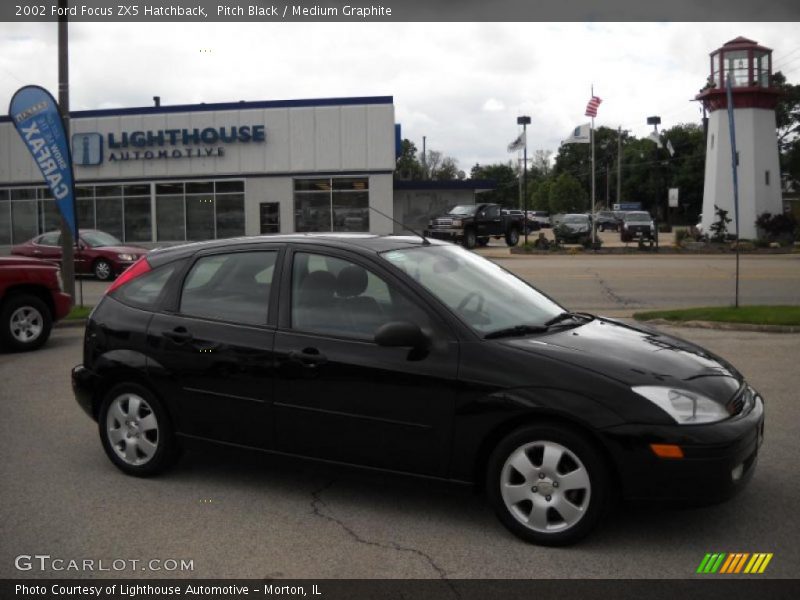 Pitch Black / Medium Graphite 2002 Ford Focus ZX5 Hatchback