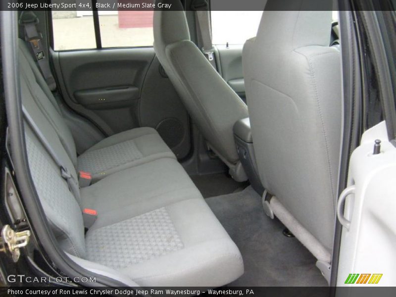 Black / Medium Slate Gray 2006 Jeep Liberty Sport 4x4