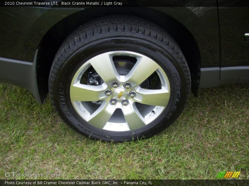 Black Granite Metallic / Light Gray 2010 Chevrolet Traverse LTZ
