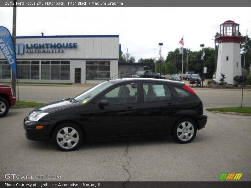 Pitch Black / Medium Graphite 2002 Ford Focus ZX5 Hatchback