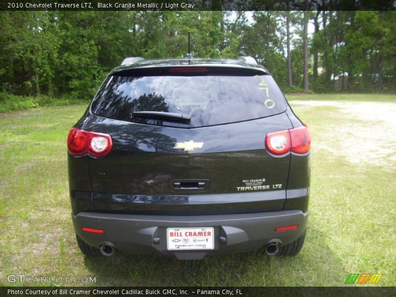 Black Granite Metallic / Light Gray 2010 Chevrolet Traverse LTZ