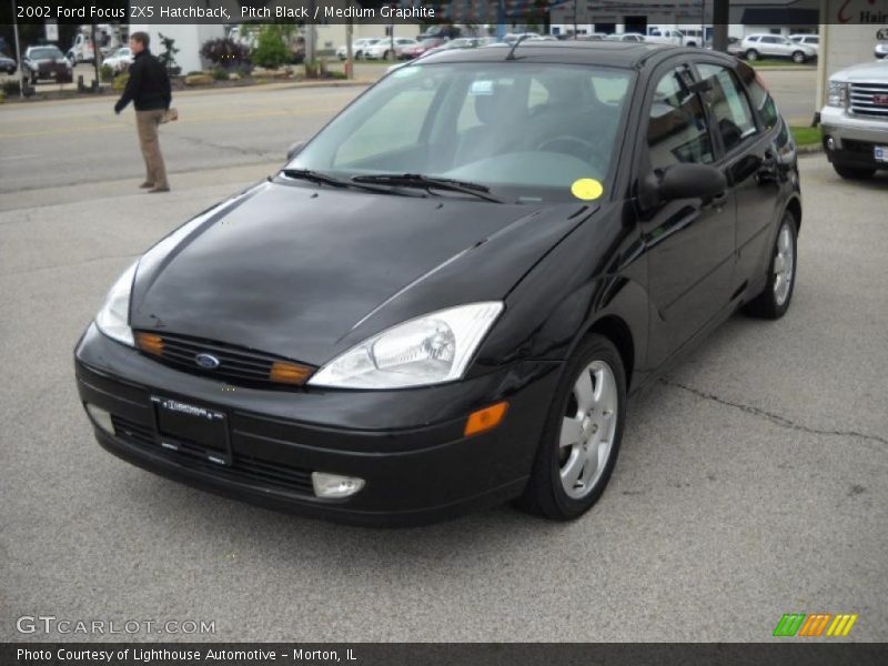 Pitch Black / Medium Graphite 2002 Ford Focus ZX5 Hatchback