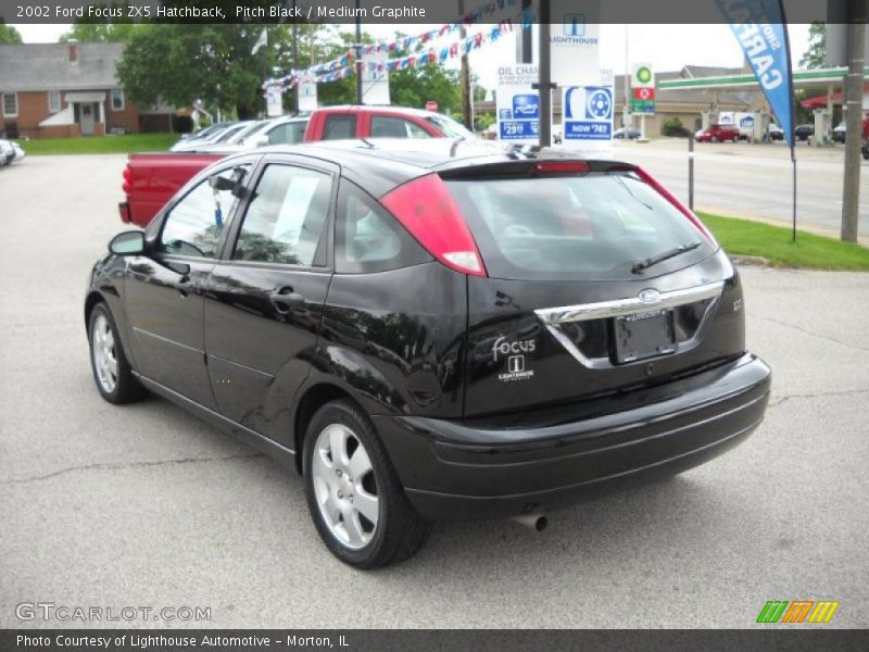Pitch Black / Medium Graphite 2002 Ford Focus ZX5 Hatchback