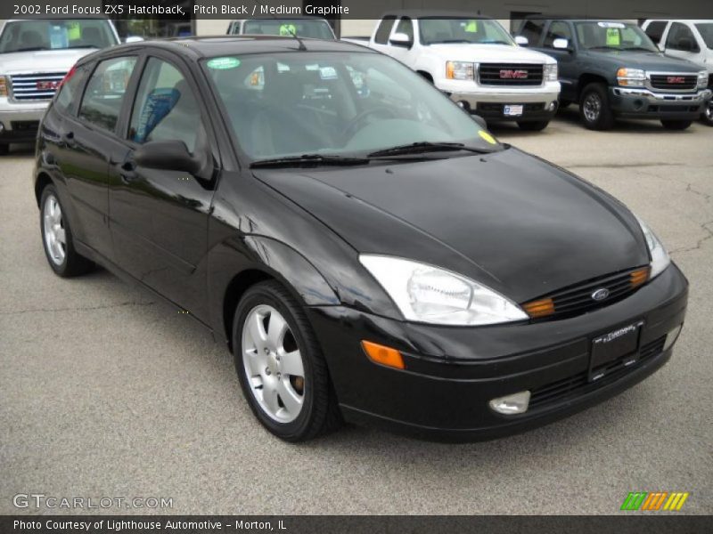 Pitch Black / Medium Graphite 2002 Ford Focus ZX5 Hatchback