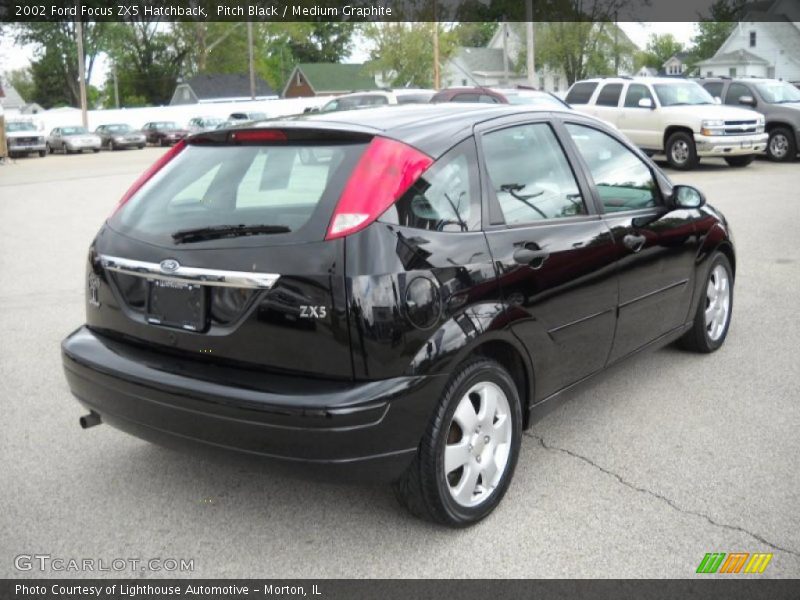Pitch Black / Medium Graphite 2002 Ford Focus ZX5 Hatchback