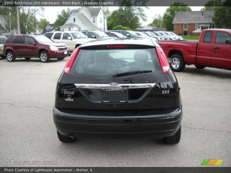Pitch Black / Medium Graphite 2002 Ford Focus ZX5 Hatchback