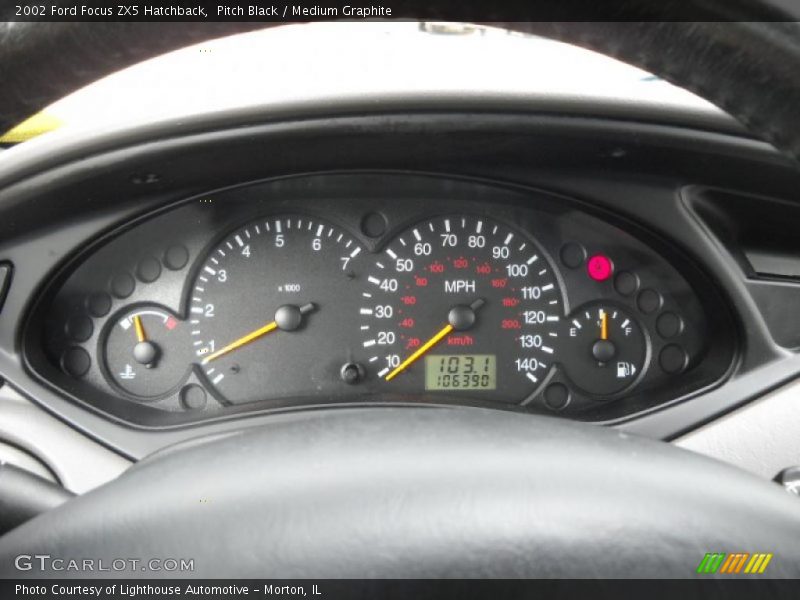 Pitch Black / Medium Graphite 2002 Ford Focus ZX5 Hatchback