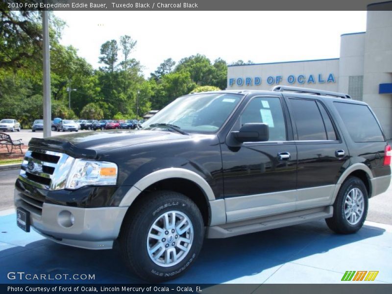 Tuxedo Black / Charcoal Black 2010 Ford Expedition Eddie Bauer