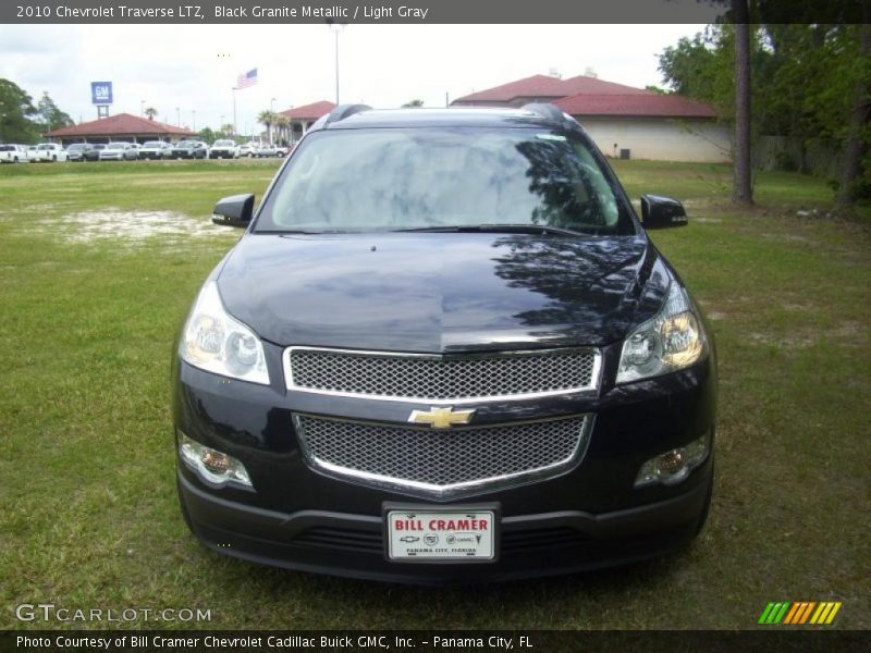 Black Granite Metallic / Light Gray 2010 Chevrolet Traverse LTZ