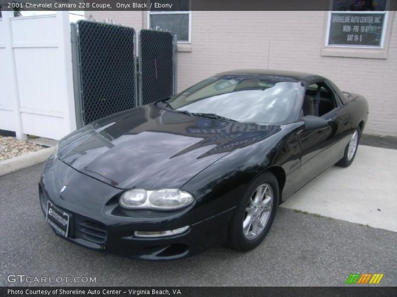 Onyx Black / Ebony 2001 Chevrolet Camaro Z28 Coupe