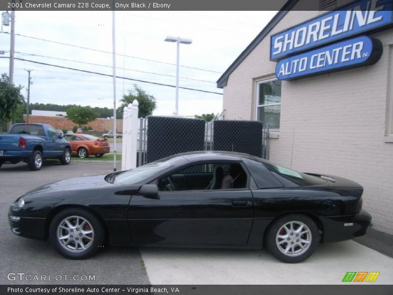 Onyx Black / Ebony 2001 Chevrolet Camaro Z28 Coupe