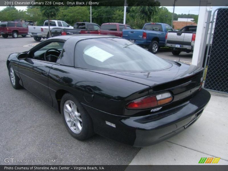 Onyx Black / Ebony 2001 Chevrolet Camaro Z28 Coupe
