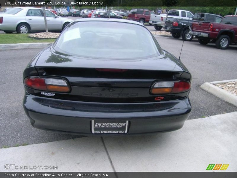 Onyx Black / Ebony 2001 Chevrolet Camaro Z28 Coupe