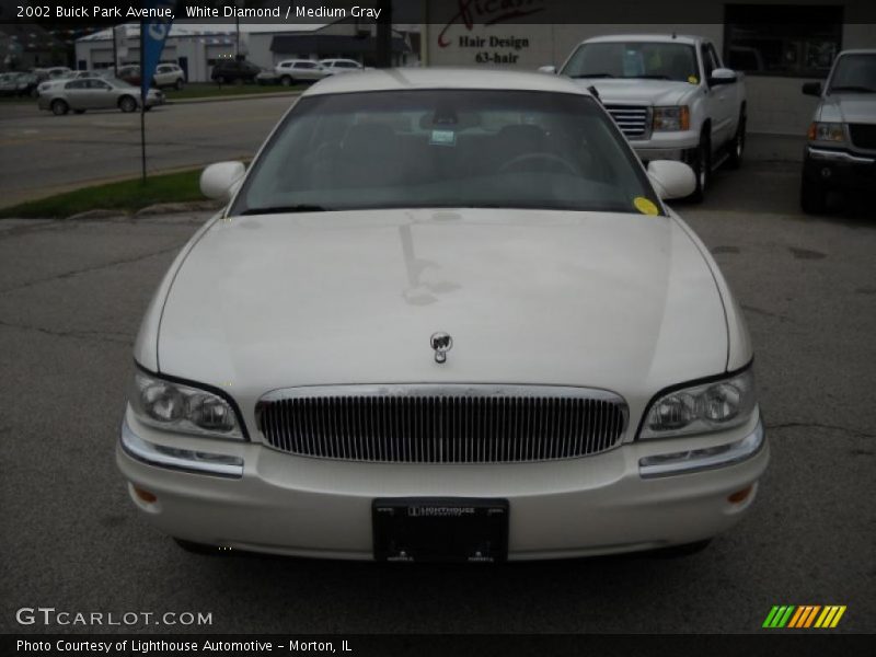 White Diamond / Medium Gray 2002 Buick Park Avenue