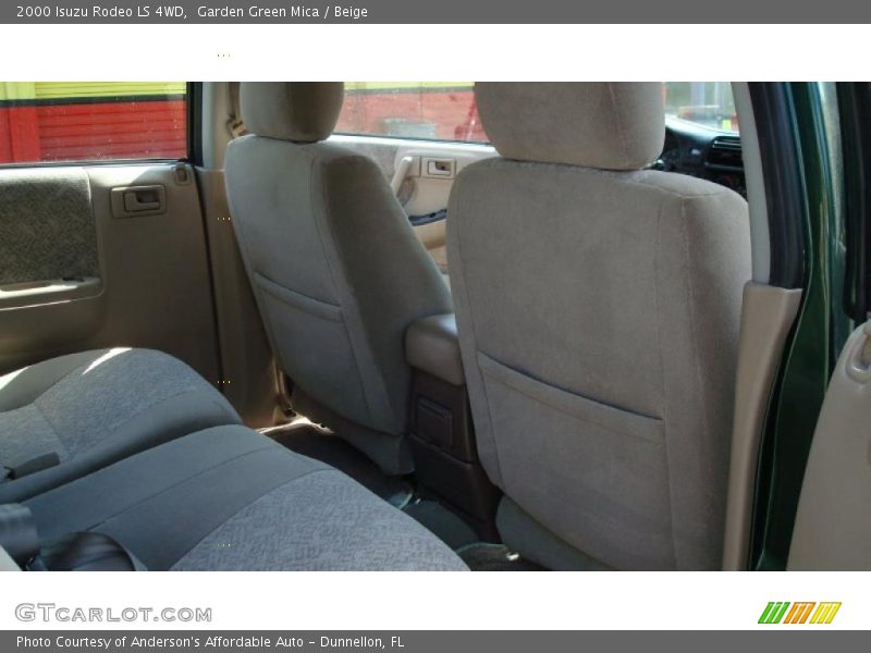 Garden Green Mica / Beige 2000 Isuzu Rodeo LS 4WD