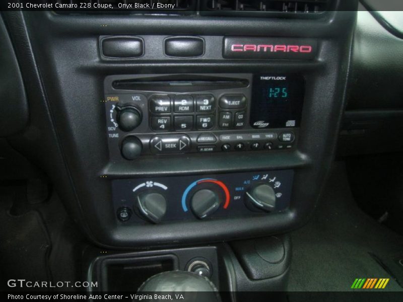 Onyx Black / Ebony 2001 Chevrolet Camaro Z28 Coupe