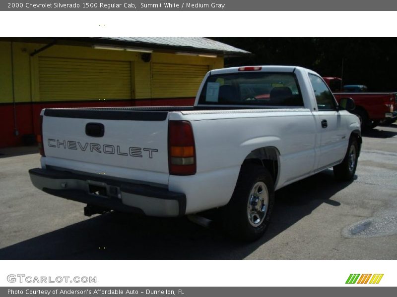 Summit White / Medium Gray 2000 Chevrolet Silverado 1500 Regular Cab