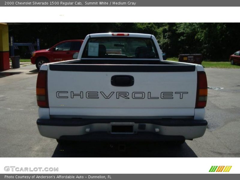 Summit White / Medium Gray 2000 Chevrolet Silverado 1500 Regular Cab