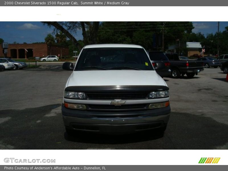 Summit White / Medium Gray 2000 Chevrolet Silverado 1500 Regular Cab