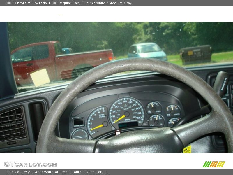 Summit White / Medium Gray 2000 Chevrolet Silverado 1500 Regular Cab