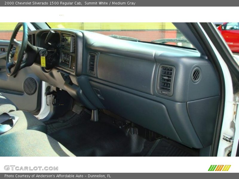 Summit White / Medium Gray 2000 Chevrolet Silverado 1500 Regular Cab