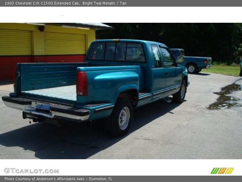 Bright Teal Metallic / Tan 1993 Chevrolet C/K C1500 Extended Cab