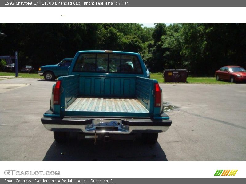 Bright Teal Metallic / Tan 1993 Chevrolet C/K C1500 Extended Cab