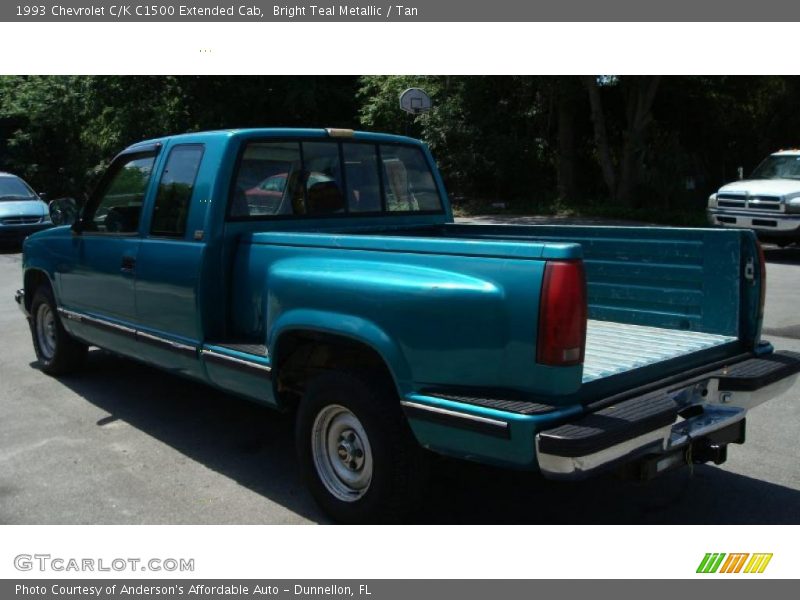 Bright Teal Metallic / Tan 1993 Chevrolet C/K C1500 Extended Cab