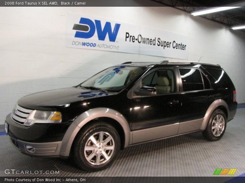 Black / Camel 2008 Ford Taurus X SEL AWD