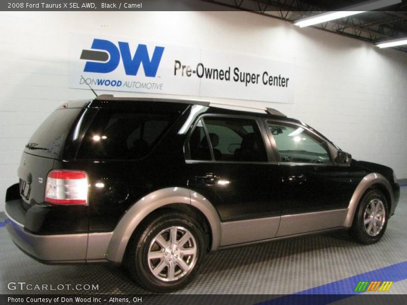 Black / Camel 2008 Ford Taurus X SEL AWD