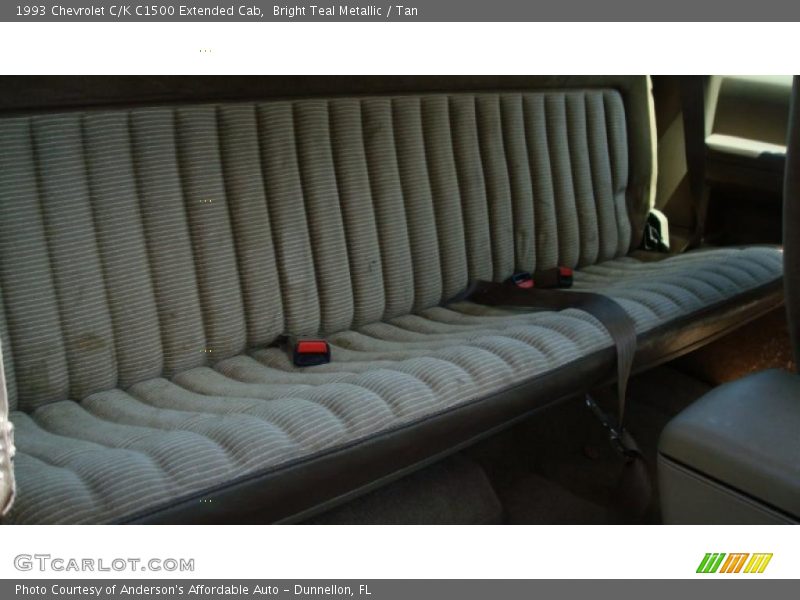 Bright Teal Metallic / Tan 1993 Chevrolet C/K C1500 Extended Cab