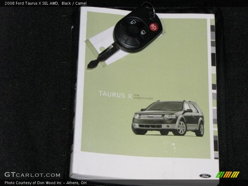 Black / Camel 2008 Ford Taurus X SEL AWD