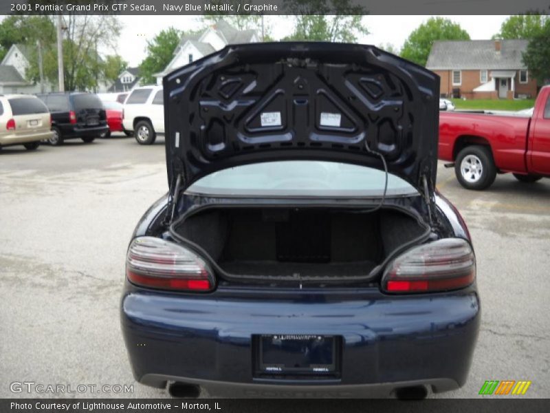 Navy Blue Metallic / Graphite 2001 Pontiac Grand Prix GTP Sedan
