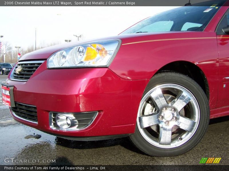 Sport Red Metallic / Cashmere Beige 2006 Chevrolet Malibu Maxx LTZ Wagon