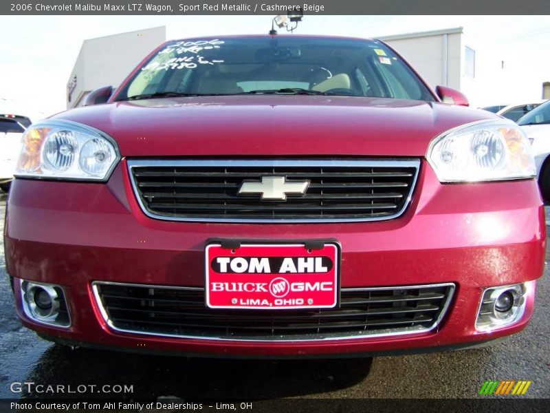 Sport Red Metallic / Cashmere Beige 2006 Chevrolet Malibu Maxx LTZ Wagon