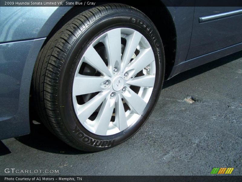 Slate Blue / Gray 2009 Hyundai Sonata Limited V6