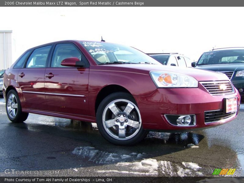 Sport Red Metallic / Cashmere Beige 2006 Chevrolet Malibu Maxx LTZ Wagon