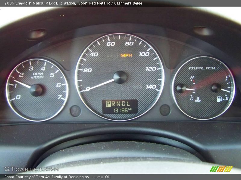 Sport Red Metallic / Cashmere Beige 2006 Chevrolet Malibu Maxx LTZ Wagon
