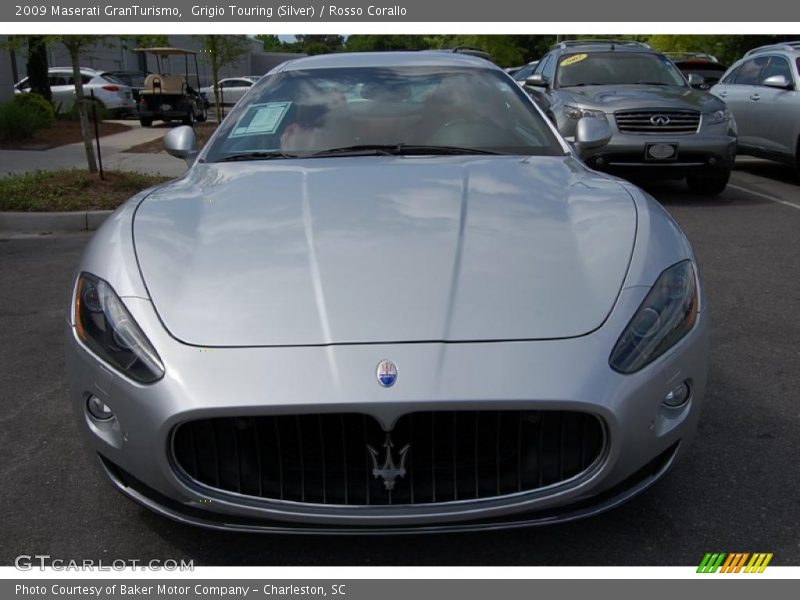 Grigio Touring (Silver) / Rosso Corallo 2009 Maserati GranTurismo