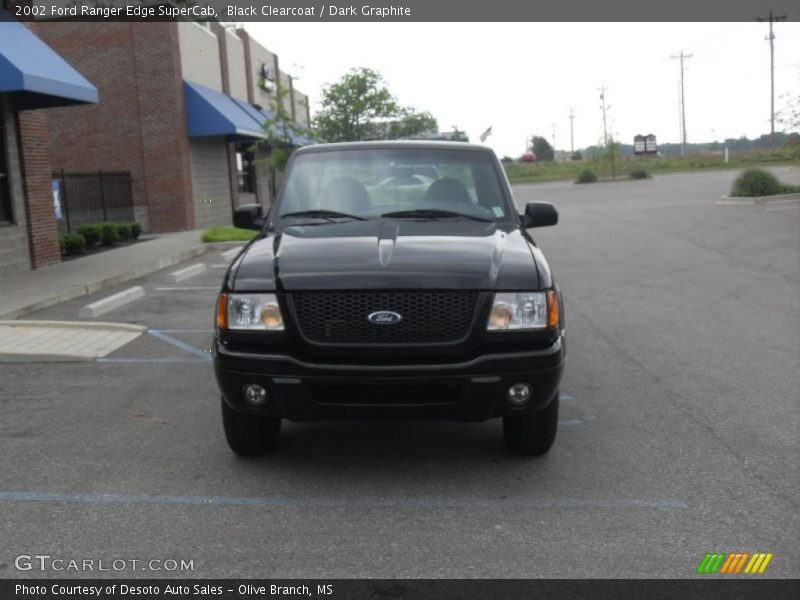 Black Clearcoat / Dark Graphite 2002 Ford Ranger Edge SuperCab