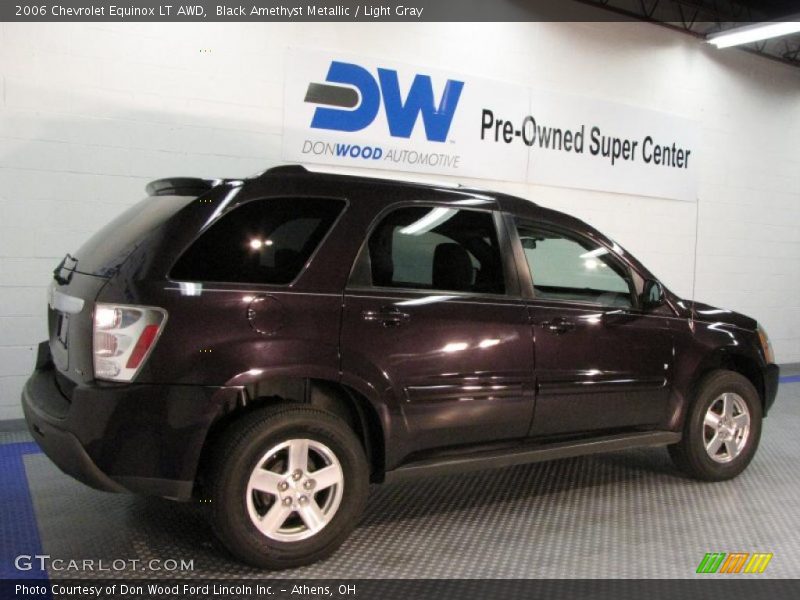 Black Amethyst Metallic / Light Gray 2006 Chevrolet Equinox LT AWD