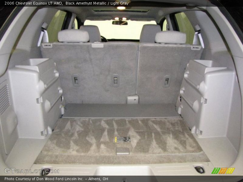 Black Amethyst Metallic / Light Gray 2006 Chevrolet Equinox LT AWD