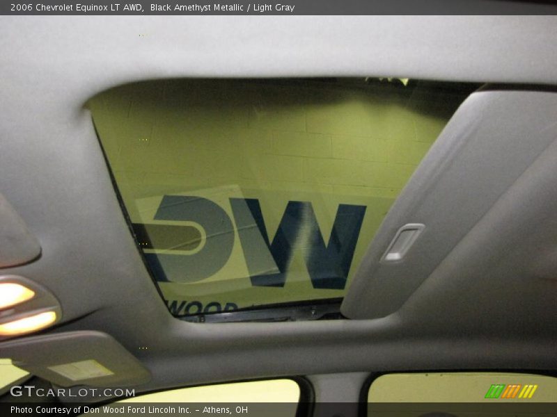 Black Amethyst Metallic / Light Gray 2006 Chevrolet Equinox LT AWD